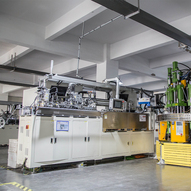 Linha de produção automática de cabo de alimentação de ar condicionado 16A